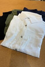 Elliott Lauren L/S  Button Front Tee W/Collar