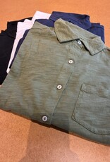 Elliott Lauren L/S  Button Front Tee W/Collar