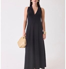 Majestic Filatures Suprima Interlock V-Neck Dress