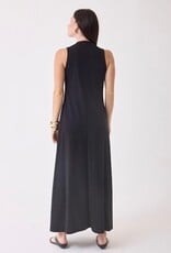 Majestic Filatures Suprima Interlock V-Neck Dress
