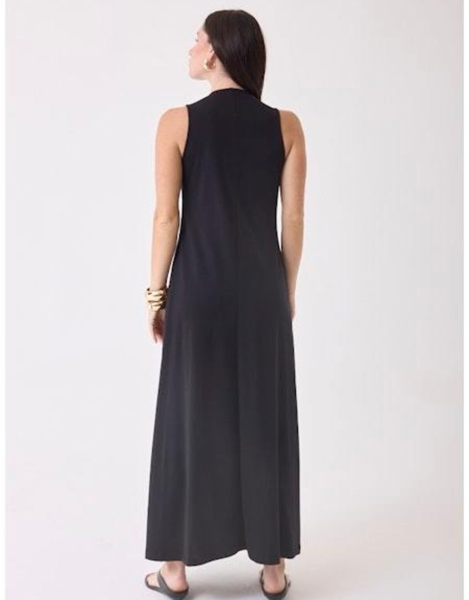 Majestic Filatures Suprima Interlock V-Neck Dress
