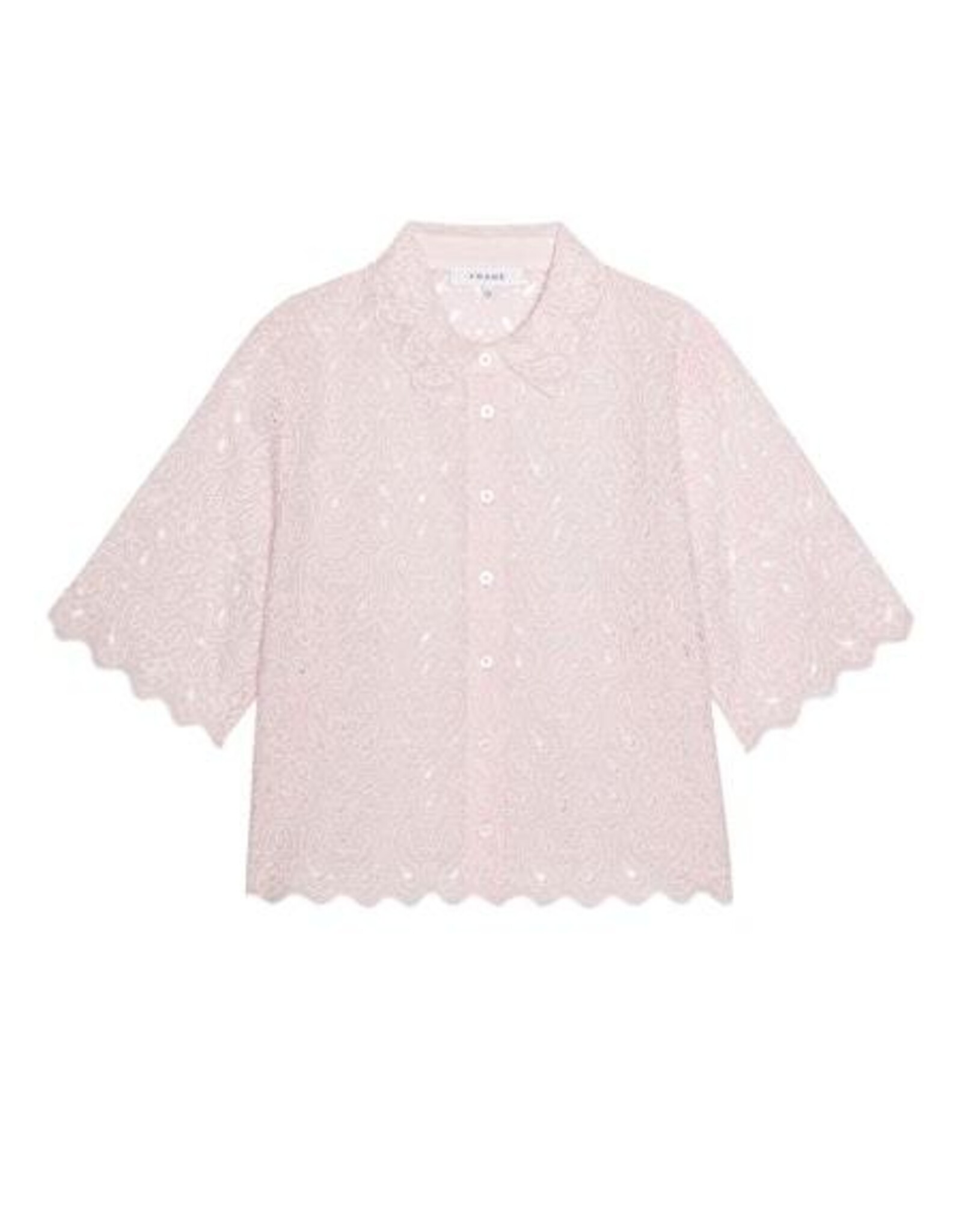 FRAME The Paisley Eyelet Top
