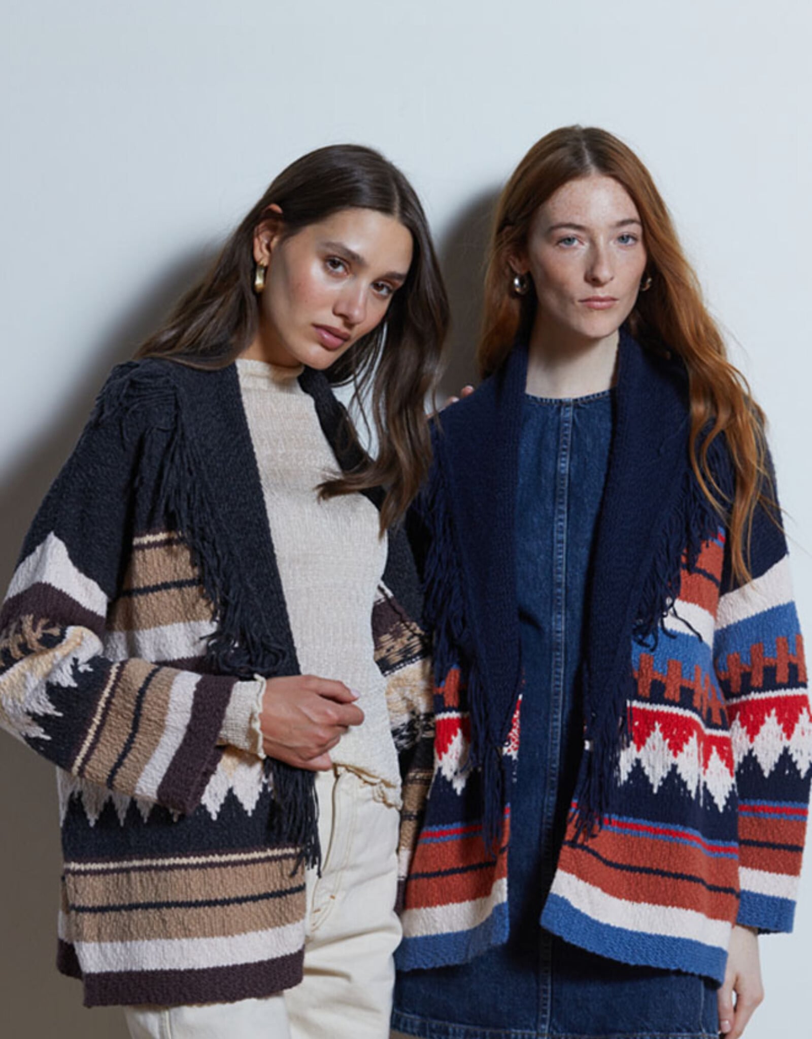 Autumn Cashmere Fringe Wrap