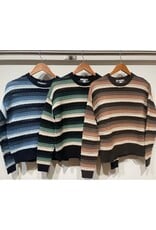 Autumn Cashmere Stripe Crew