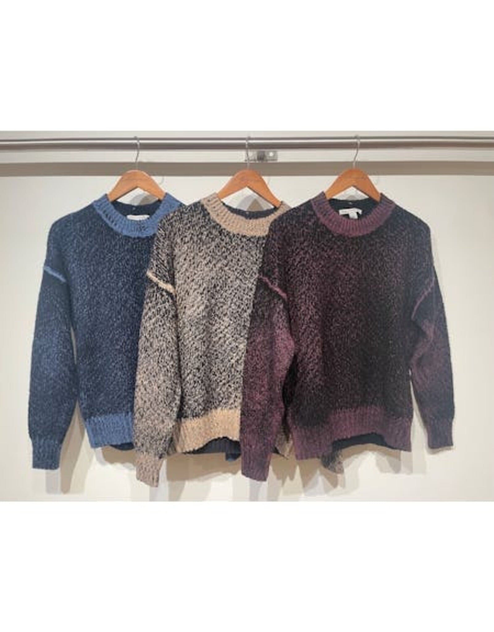 Autumn Cashmere Inked Crew