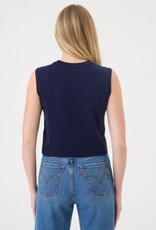 Goldie tees SLVLS CROP