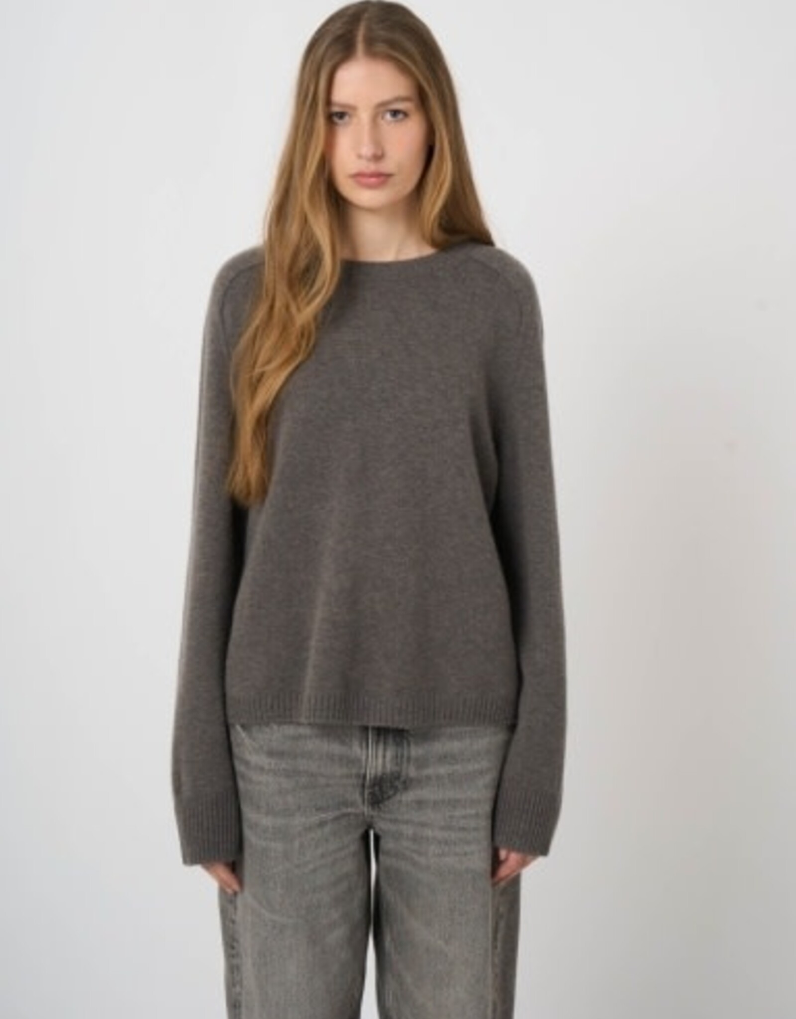 REPEAT CASHMERE PULLOVER 104598