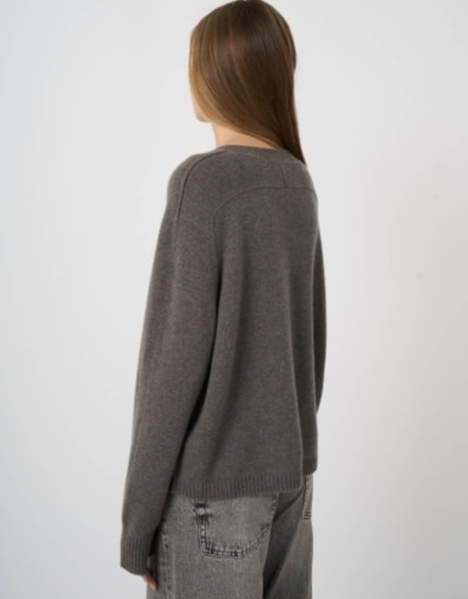 REPEAT CASHMERE PULLOVER 104598