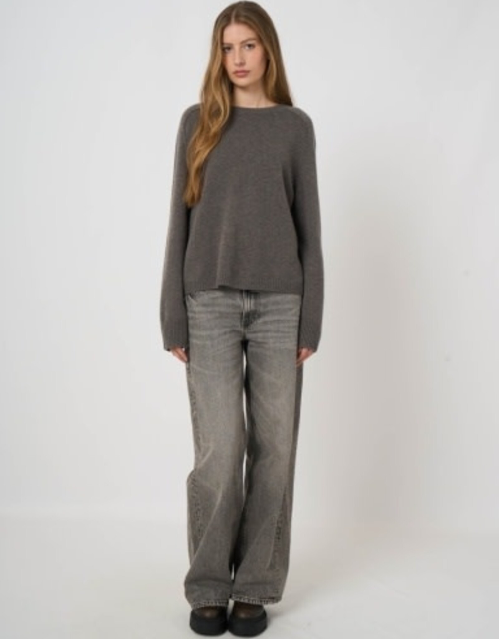 REPEAT CASHMERE PULLOVER 104598