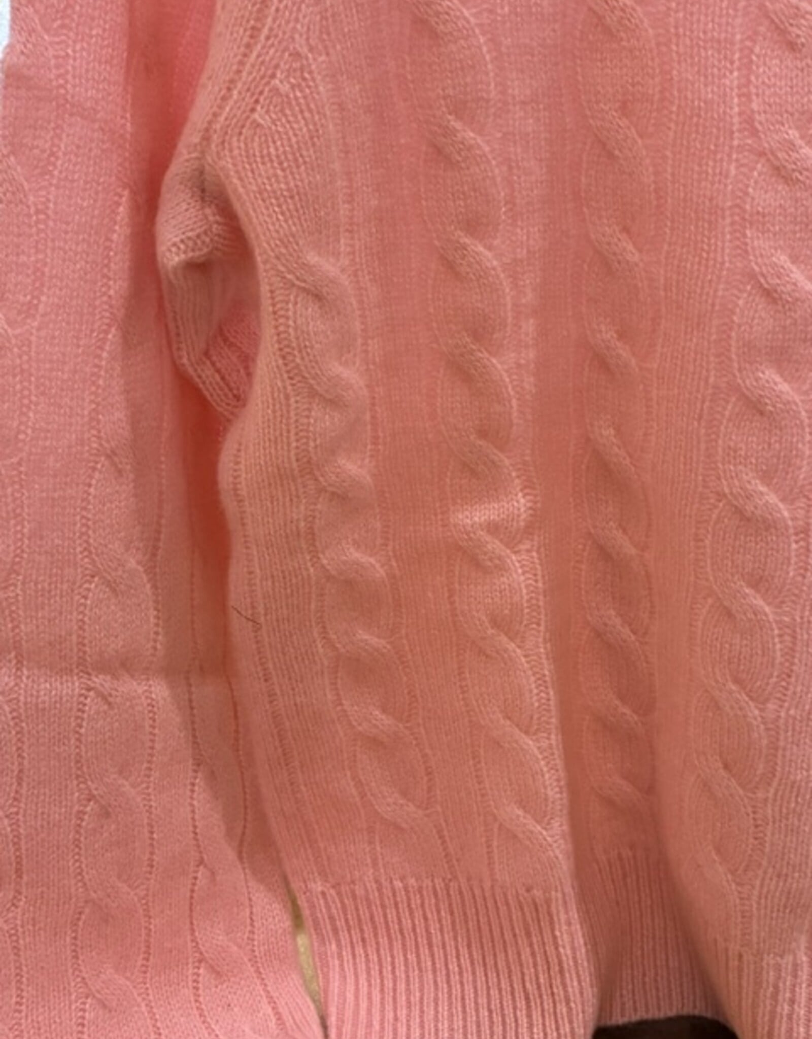 White + Warren Cashmere Cable Crew