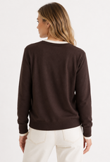 White + Warren Layered Vneck