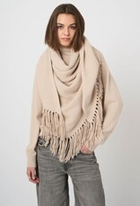 REPEAT CASHMERE Large Fringe SCARF