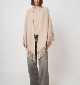 REPEAT CASHMERE Large Fringe SCARF