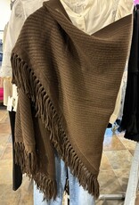 REPEAT CASHMERE Large Fringe SCARF