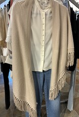 REPEAT CASHMERE Large Fringe SCARF
