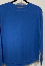 Elliott Lauren Cotton/Cash Waffle Crewnec 52971