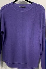 Elliott Lauren Cotton/Cash Waffle Crewnec 52971
