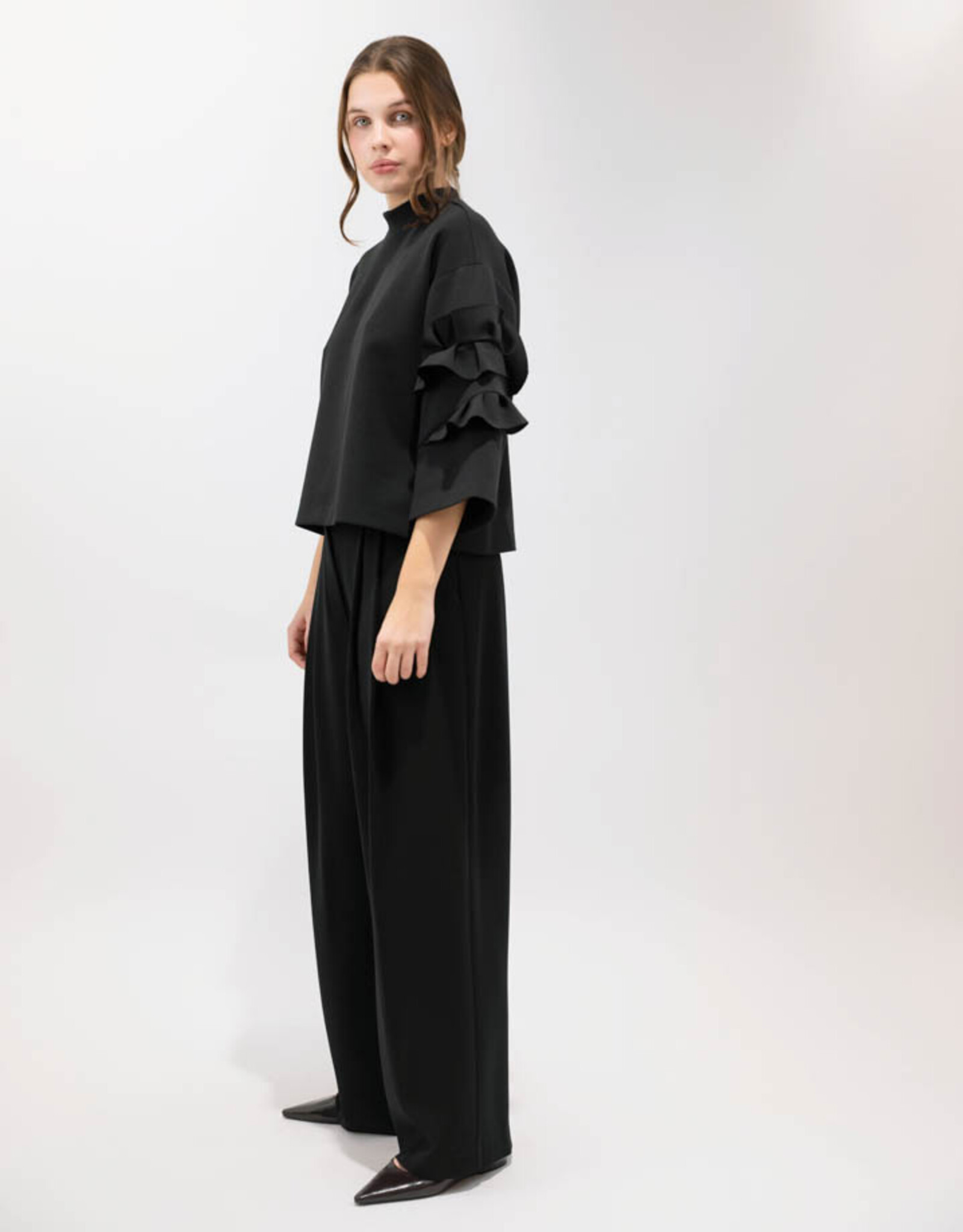 PSOPHIA Ruffle Sleeve Top 107TSH2864