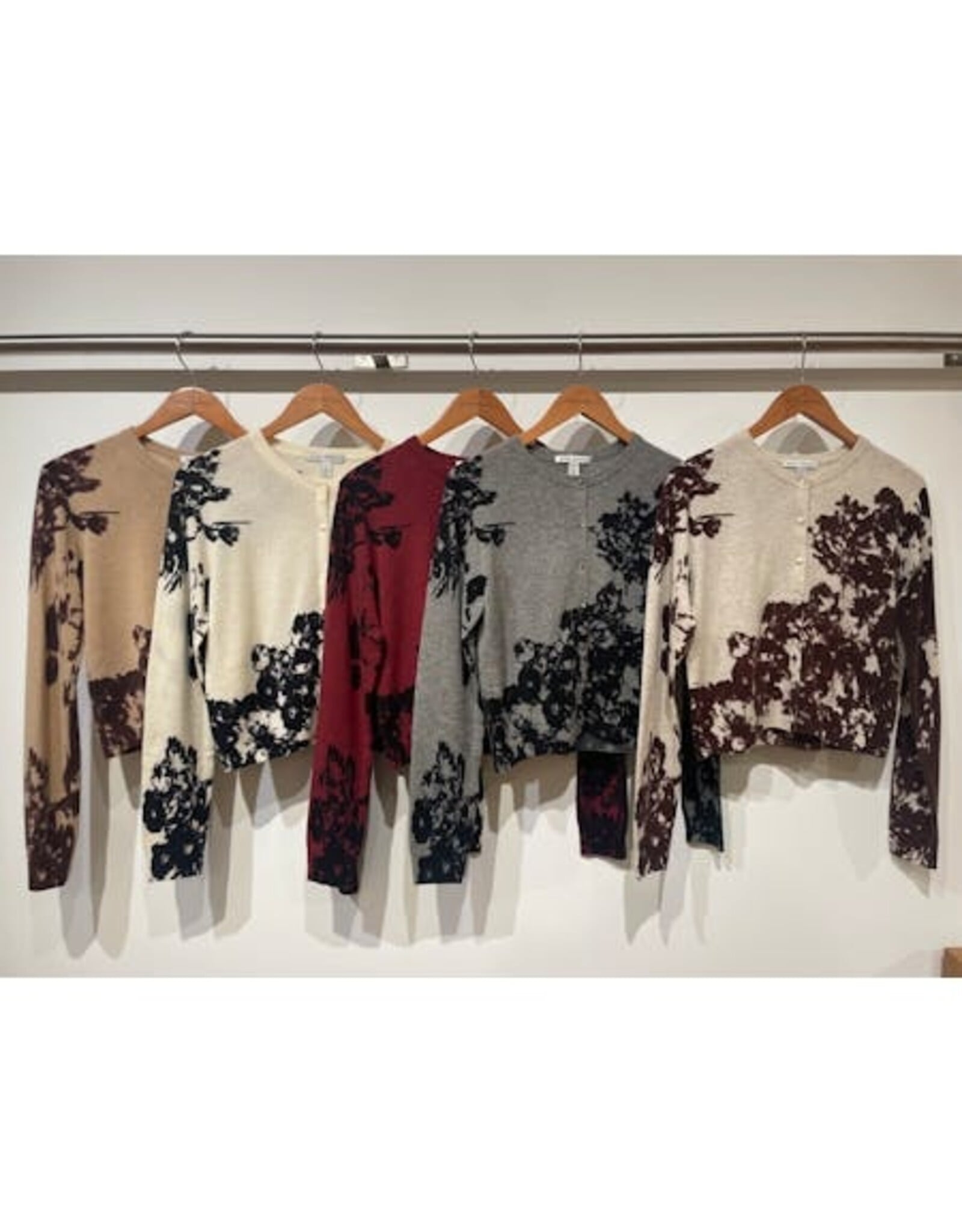 Autumn Cashmere Floral Cardi