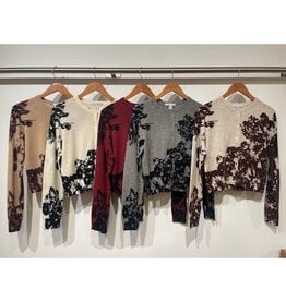 Autumn Cashmere Floral Cardi