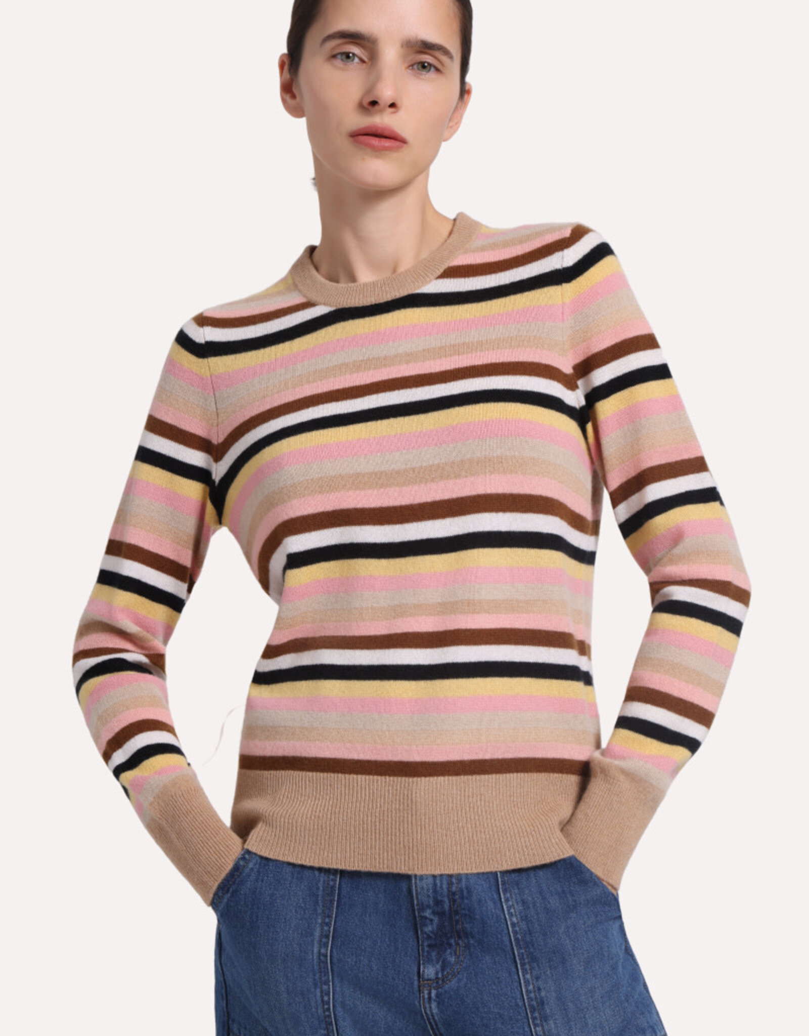 MINNIE ROSE L/S Striped Crew 99180