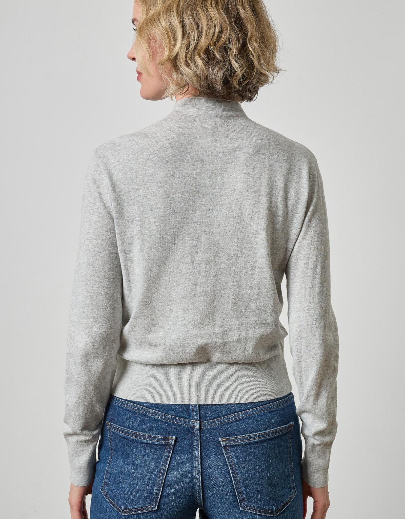 Lilla P Funnel Neck Cardi PA3488