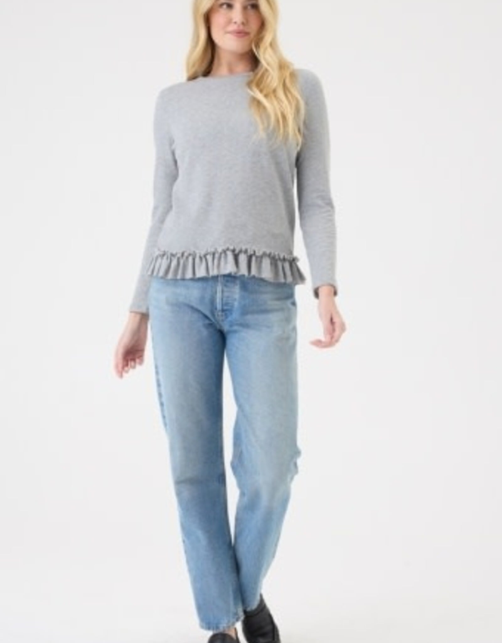 Goldie tees RUFFLE SWTSHRT