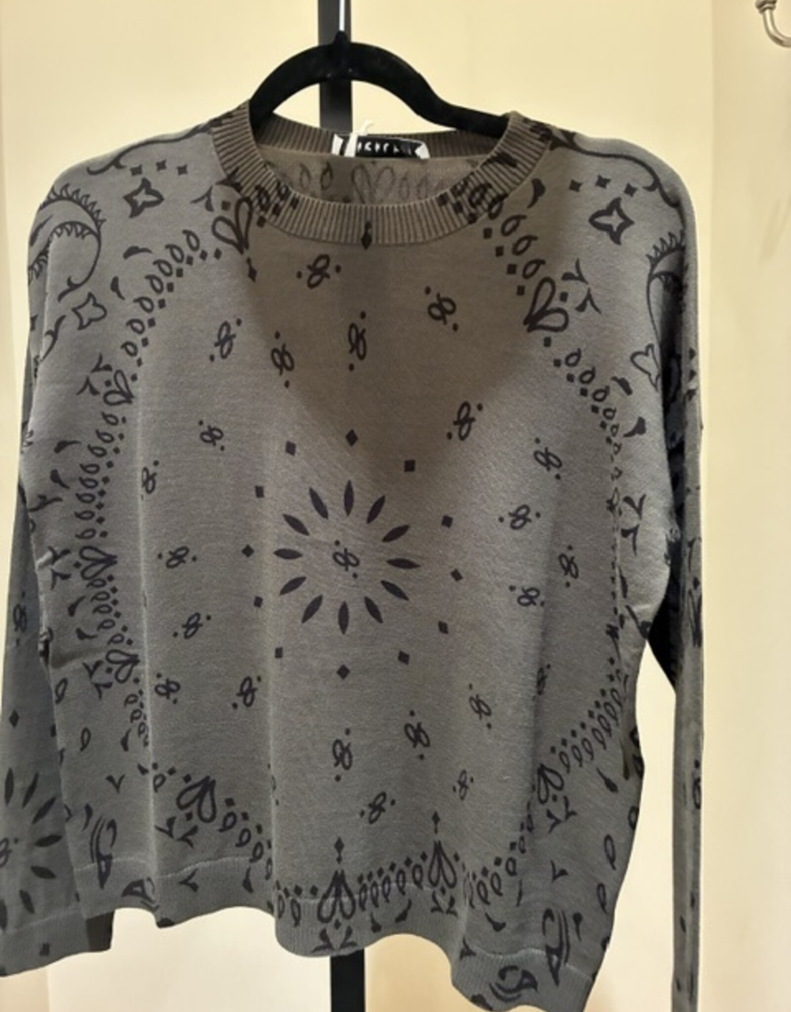 Kokun L/S Paisley Cotton Crew