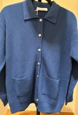 Kokun Polo Cotton Cardigan