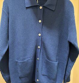 Kokun Polo Cotton Cardigan