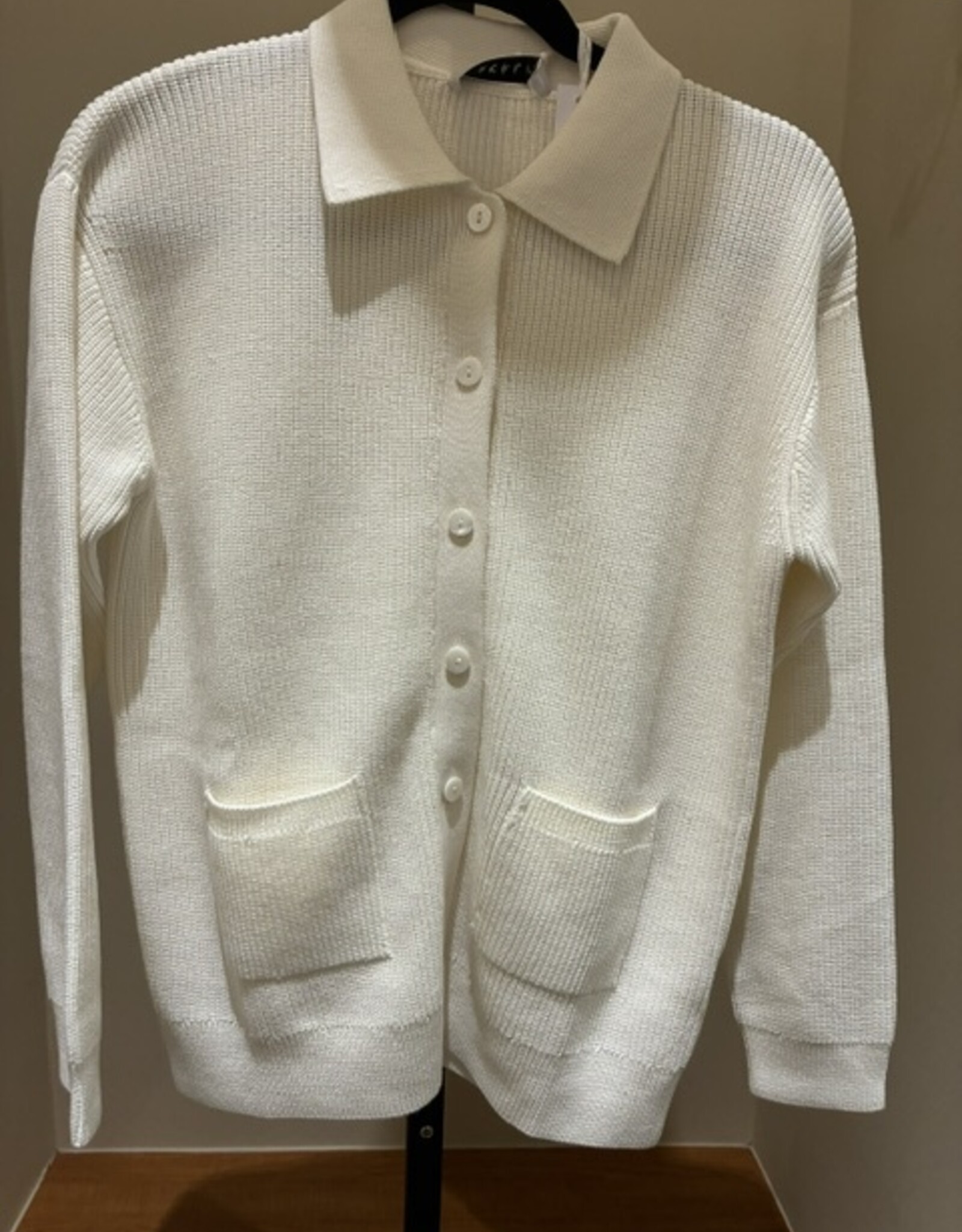 Kokun Polo Cotton Cardigan