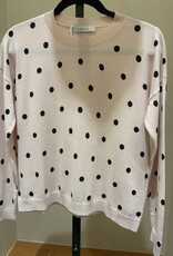 Kokun Polka Dot Cotton Crew