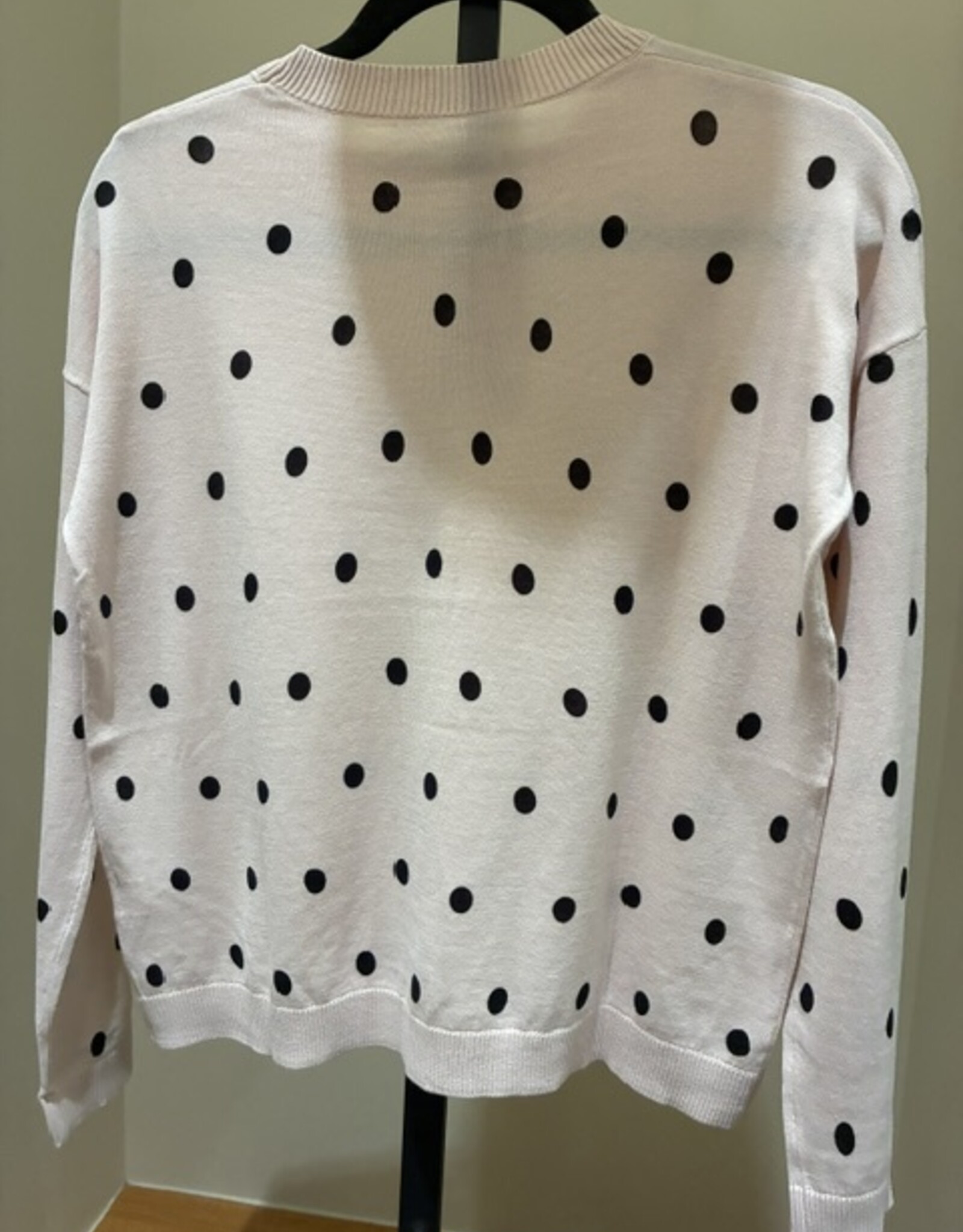 Kokun Polka Dot Cotton Crew