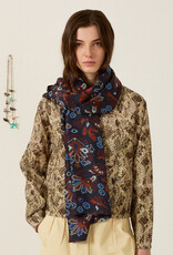 Alix of Bohemia Pietra Indigo Kilim Silk Scarf