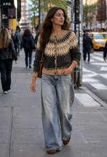 Autumn Cashmere Fair Isle Cardigan