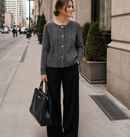 Autumn Cashmere Crew Neck Cardi