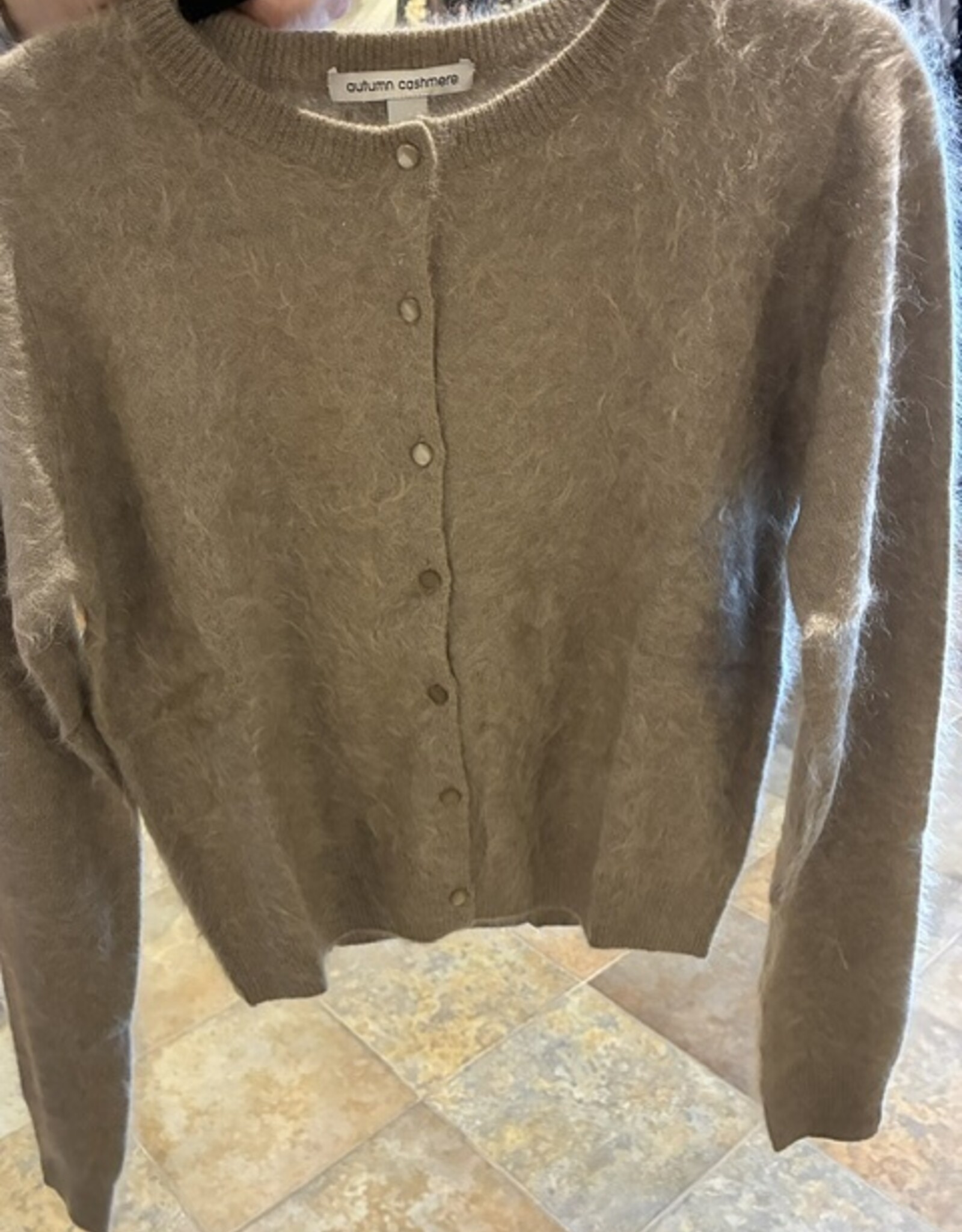 Autumn Cashmere L/S Brushed Baby Cardi
