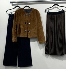 Elliott Lauren Faux Shearling Fur Jacket
