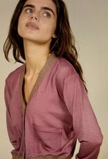 In Bed With You Solid Cardi W/Lurex