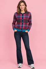 In Bed With You Plaid Cardigan