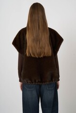 REPEAT CASHMERE Faux Fur Vest