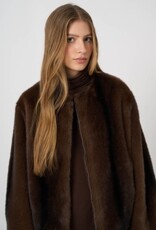 REPEAT CASHMERE Faux Shearling Fur Jacket