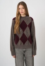 REPEAT CASHMERE Sparkly Argyle P/O