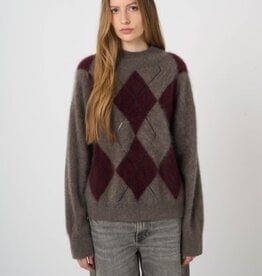 REPEAT CASHMERE Sparkly Argyle P/O