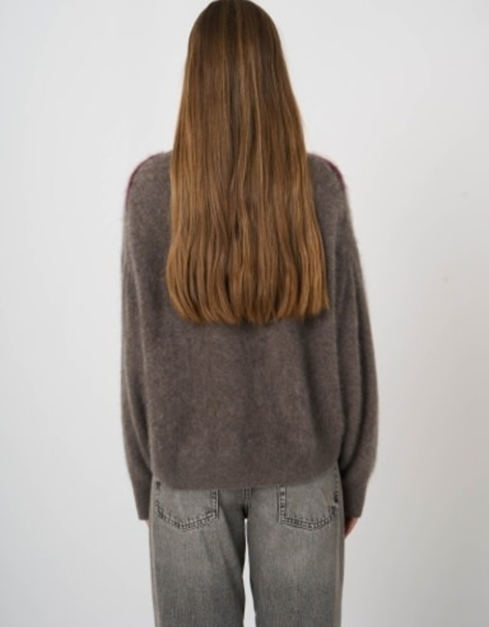 REPEAT CASHMERE Sparkly Argyle P/O