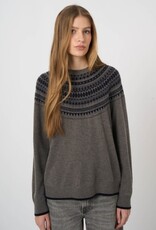 REPEAT CASHMERE Fair Isle Pullover