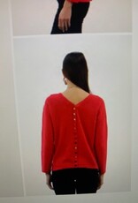 Reversible Sweater w/Buttons  WES221H
