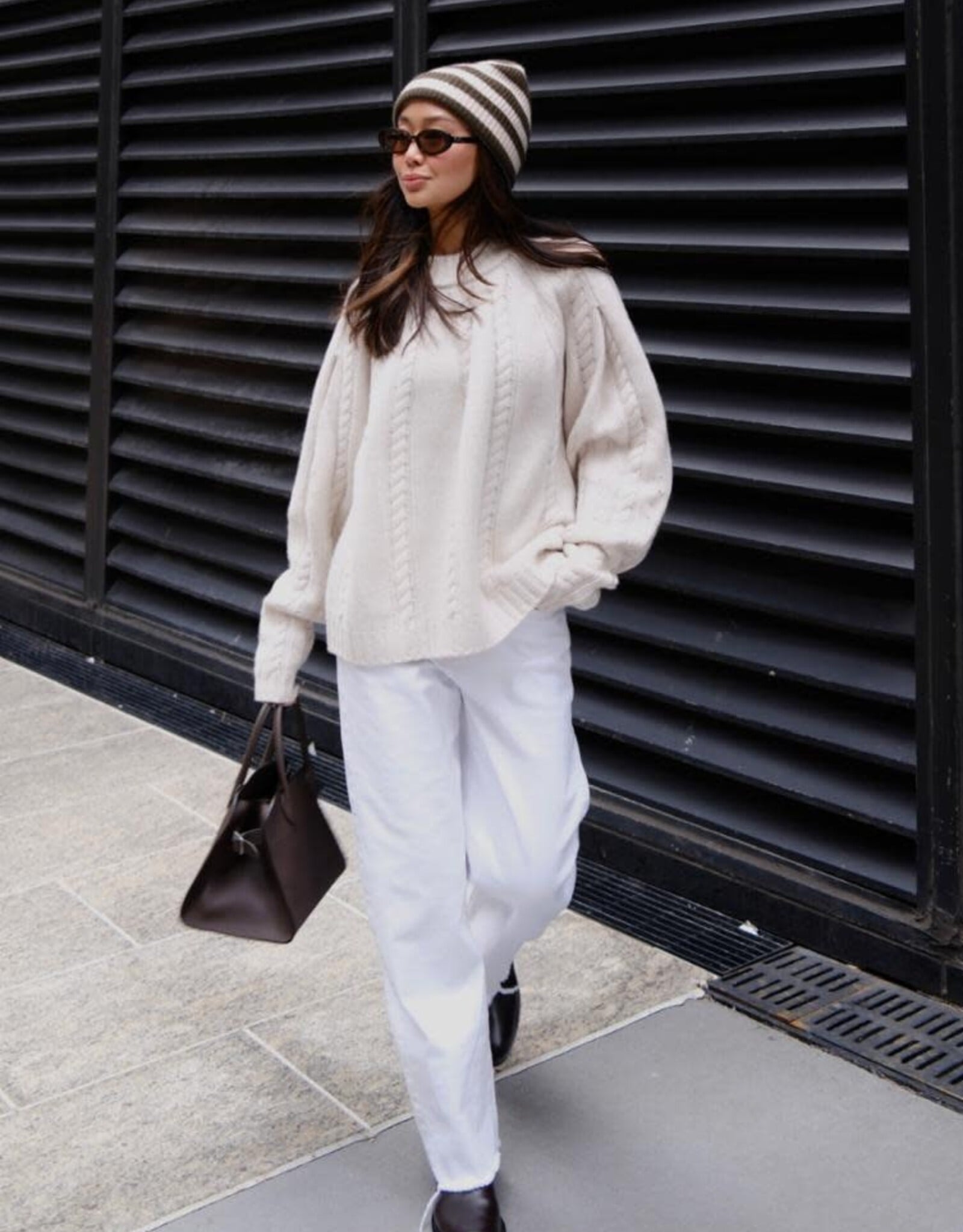 White + Warren Cash Raglan Sweater