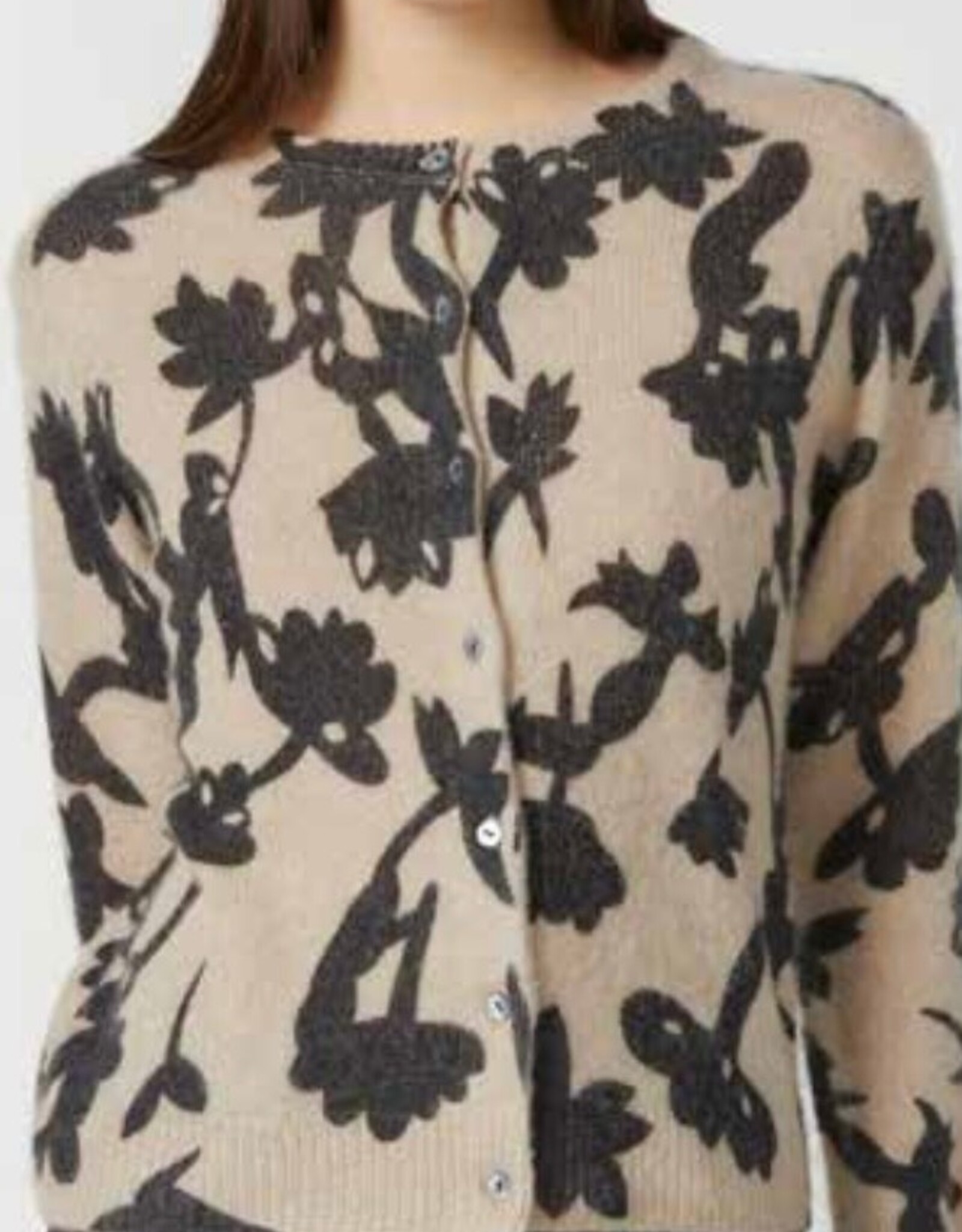 Kokun KS6690 printed cash cardi