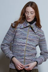 Autumn Cashmere Zip Front  Cardigan